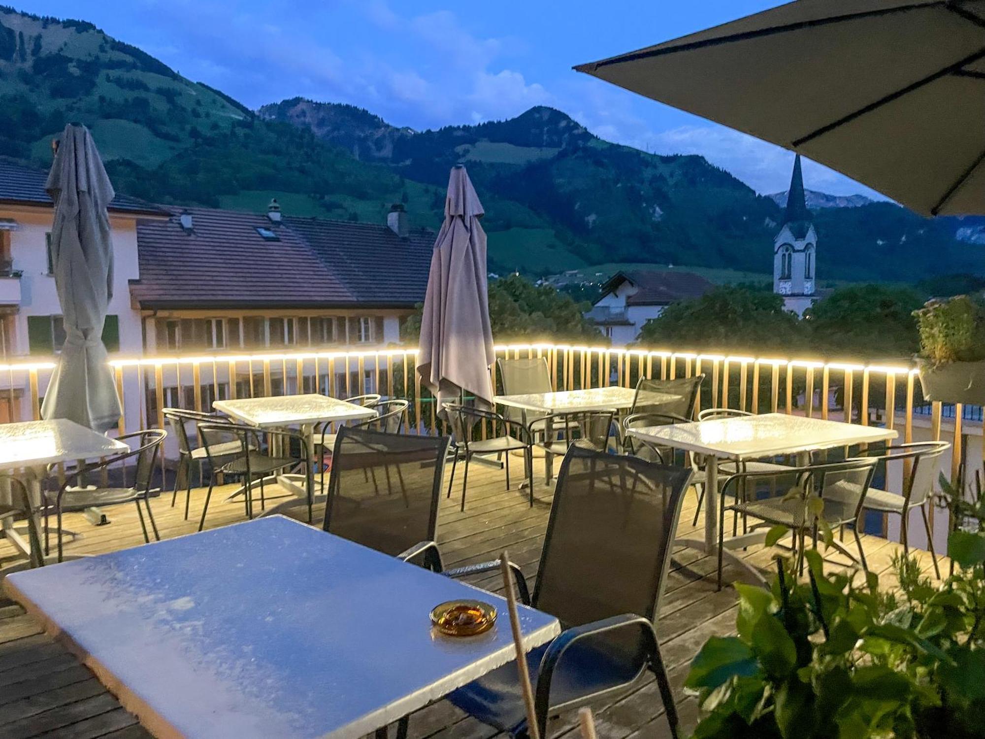 Auberge De L'Ange Albeuve エクステリア 写真